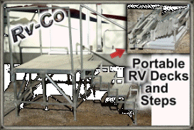 Portable RV Decks and Steps