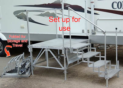 Port-A-Deck - RV-CO RV STEPS & DECKS